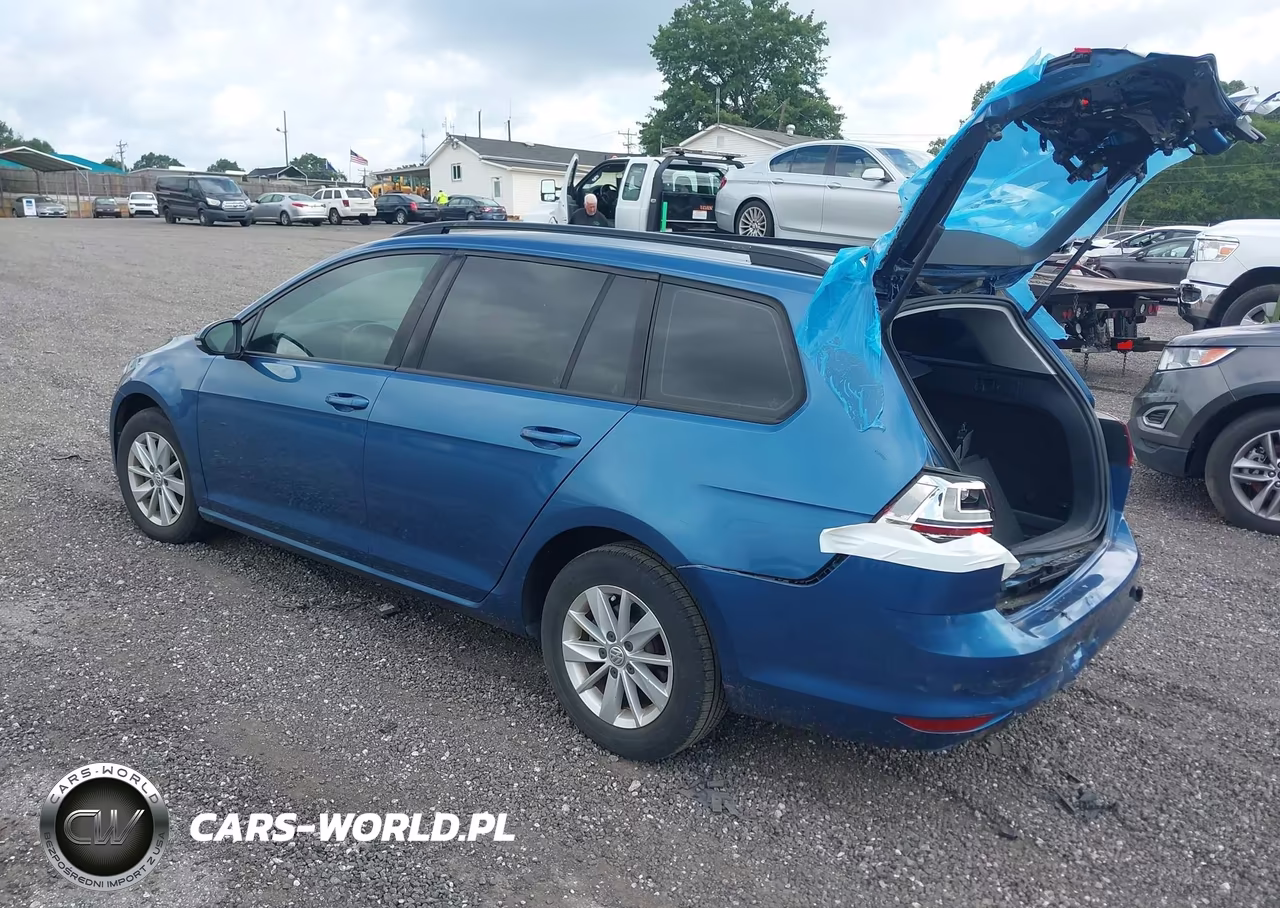 2016 Volkswagen Golf Sportwagen Tsi S 4-Door VIN:3VWC17AU3GM516328 - 3