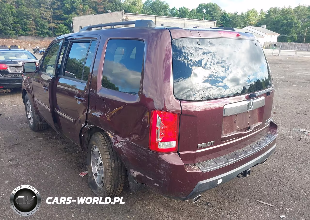 2009 Honda Pilot Touring VIN:5FNYF48869B010775 - 3