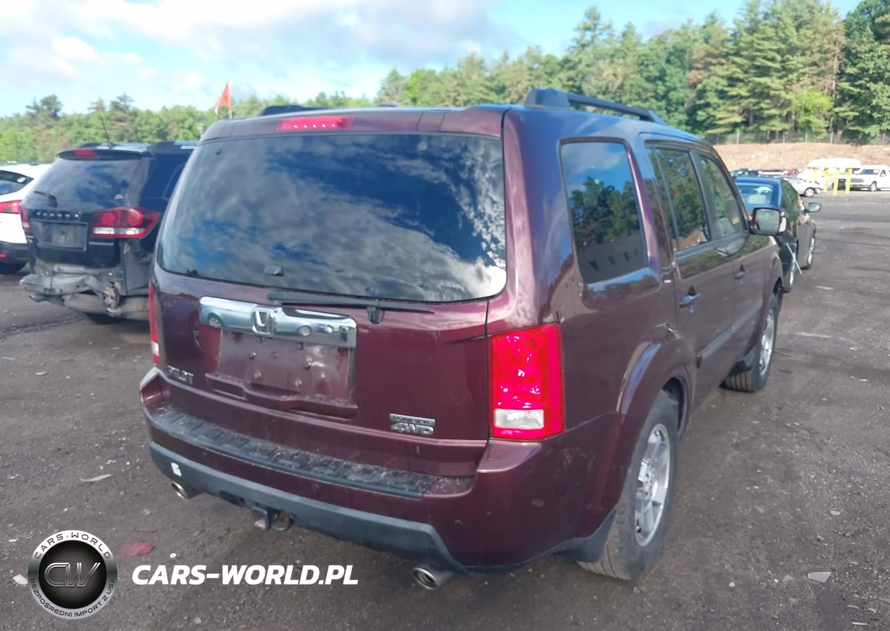 2009 Honda Pilot Touring VIN:5FNYF48869B010775 - 4