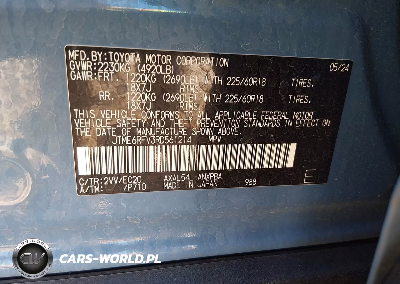 2024 Toyota Rav4 Hybrid Xse VIN:JTME6RFV3RD561214 - 9