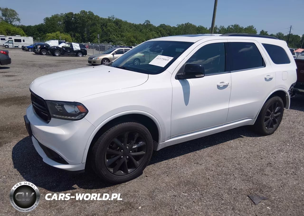 2018 Dodge Durango Gt Awd VIN:1C4RDJDG2JC116616 - 2