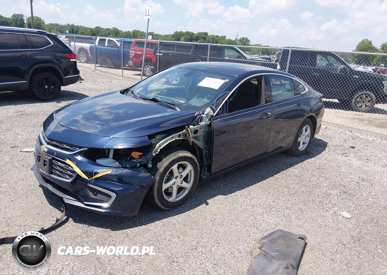 2016 Chevrolet Malibu Ls VIN:1G1ZB5ST2GF322502 - 2