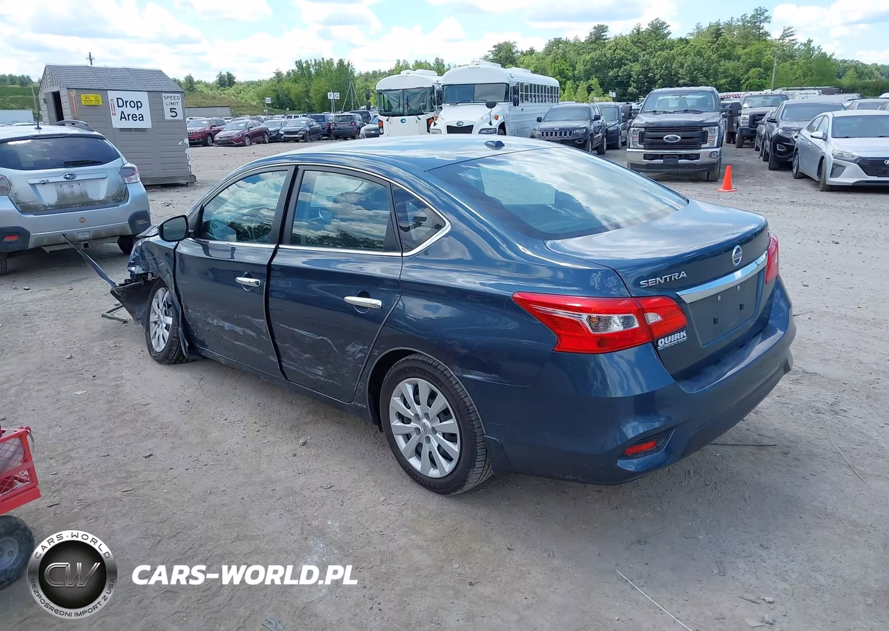 2017 Nissan Sentra Sv VIN:3N1AB7AP6HY363958 - 3