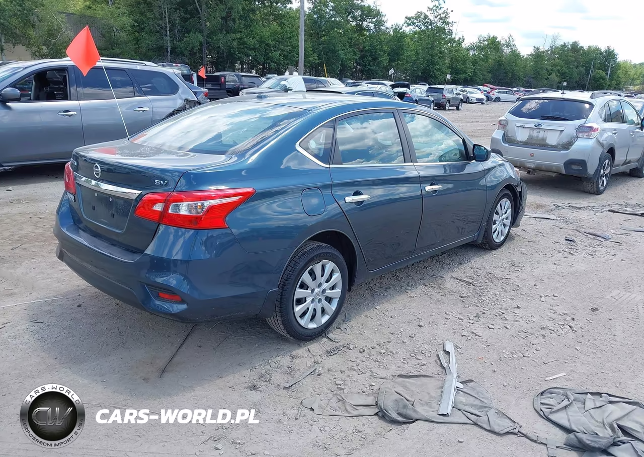 2017 Nissan Sentra Sv VIN:3N1AB7AP6HY363958 - 4