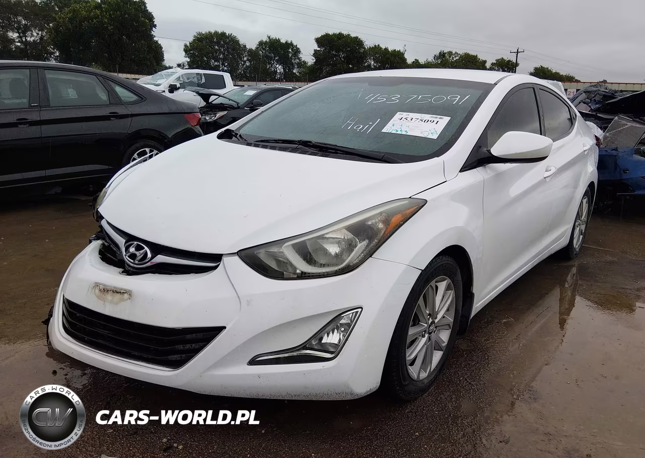 2015 Hyundai Elantra Se VIN:5NPDH4AE2FH599717 - 2
