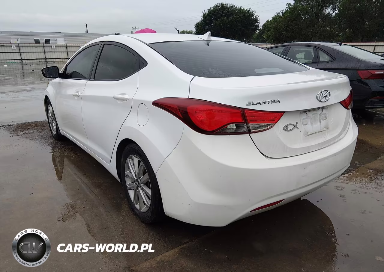 2015 Hyundai Elantra Se VIN:5NPDH4AE2FH599717 - 3