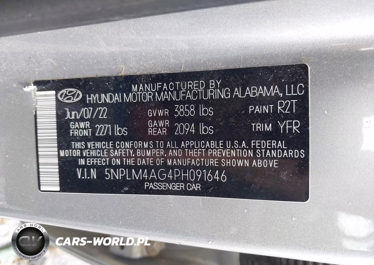 2023 Hyundai Elantra Sel VIN:5NPLM4AG4PH091646 - 9