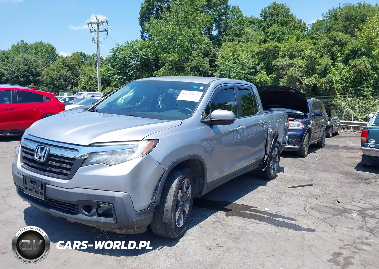 2017 Honda Ridgeline Rtl-T VIN:5FPYK3F66HB017156 - 2