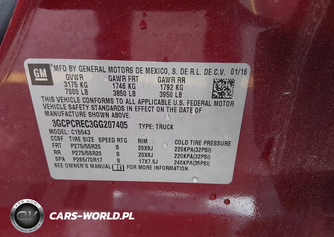 2016 Chevrolet Silverado 1500 Lt VIN:3GCPCREC3GG207405 - 9