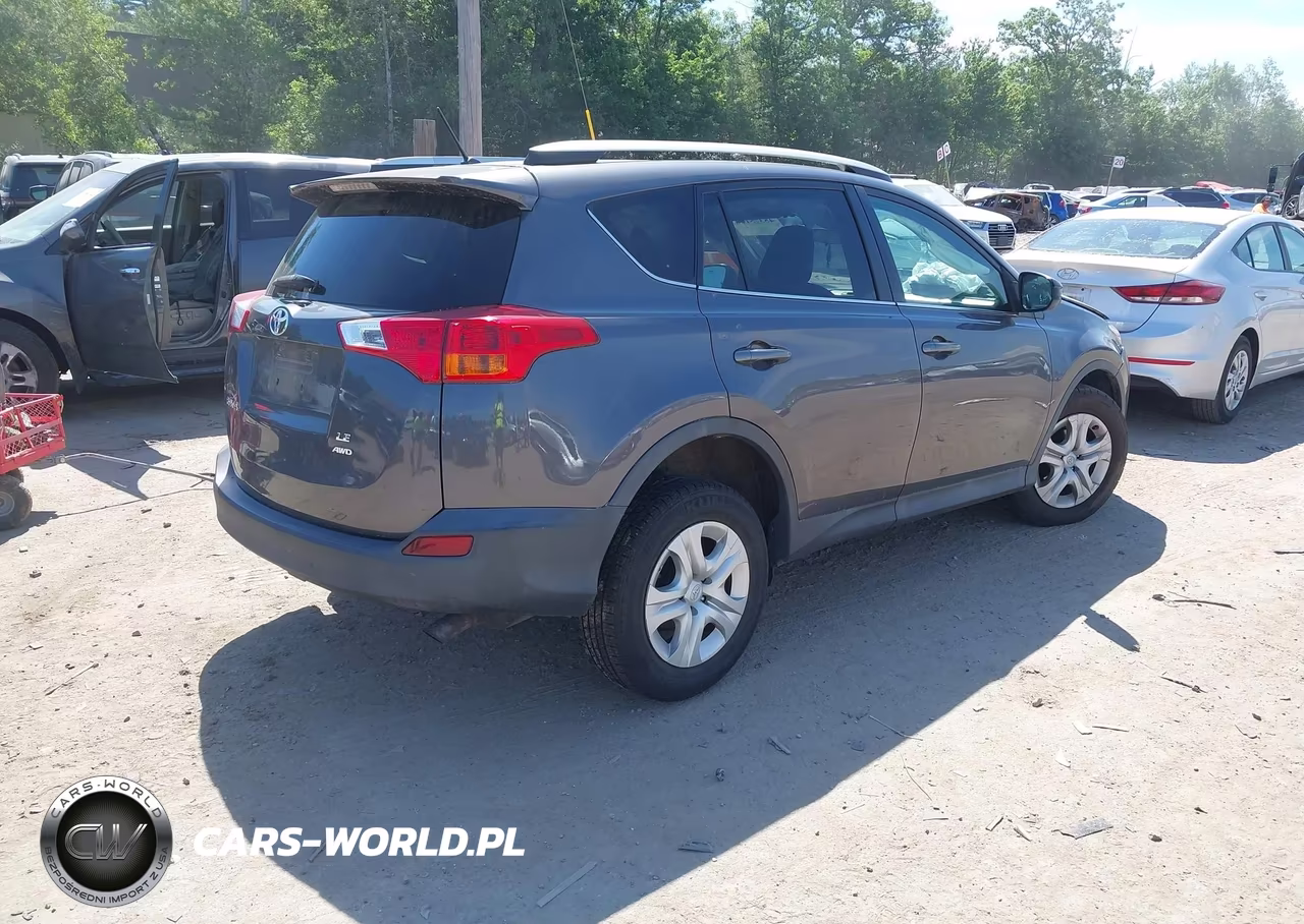 2014 Toyota Rav4 Le VIN:2T3BFREV0EW192846 - 4