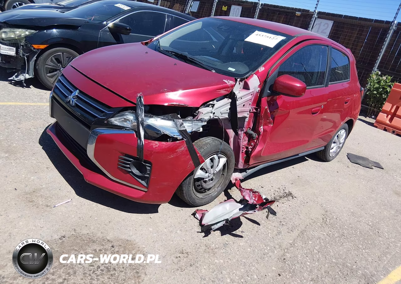 2022 Mitsubishi Mirage Es-Le VIN:ML32AUHJ8NH008918 - 2