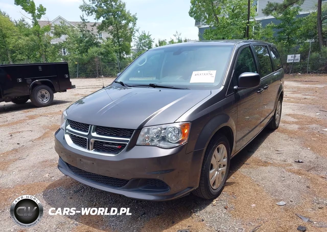 2018 Dodge Grand Caravan Se VIN:2C4RDGBG4JR339933 - 2