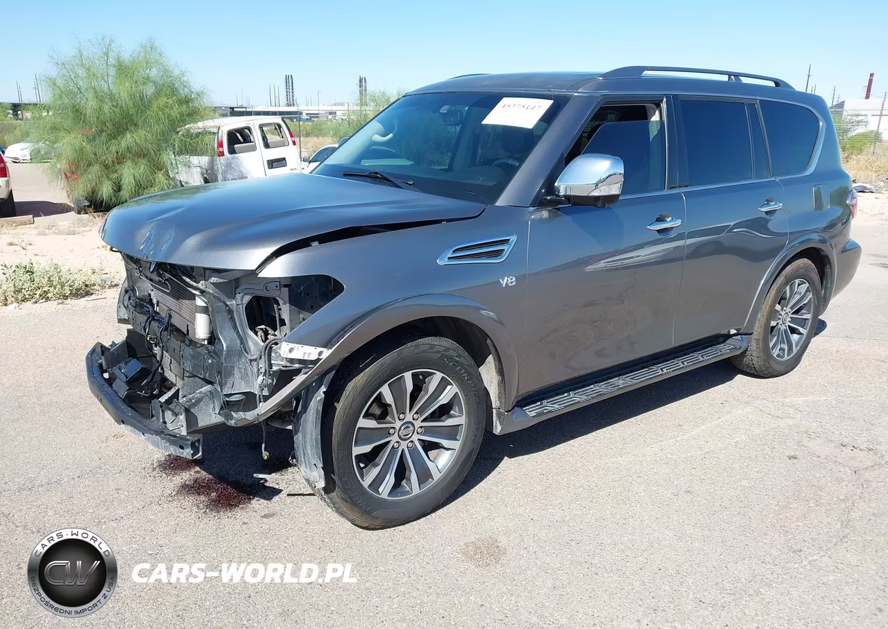 2019 Nissan Armada Sl VIN:JN8AY2NDXKX009677 - 2