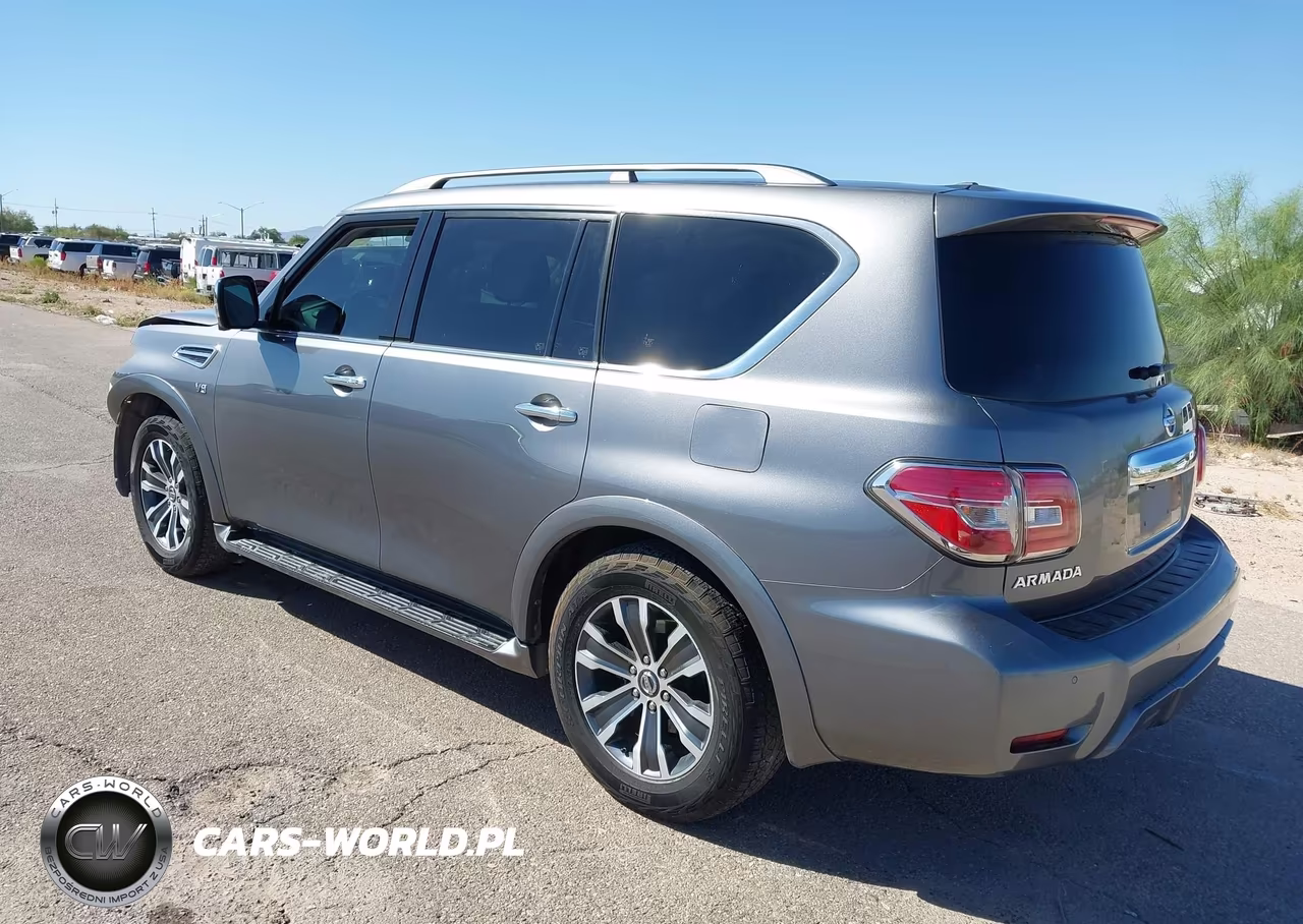2019 Nissan Armada Sl VIN:JN8AY2NDXKX009677 - 3