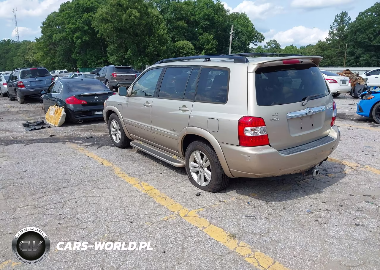 2006 Toyota Highlander Hybrid Limited V6 VIN:JTEDW21A260015994 - 3