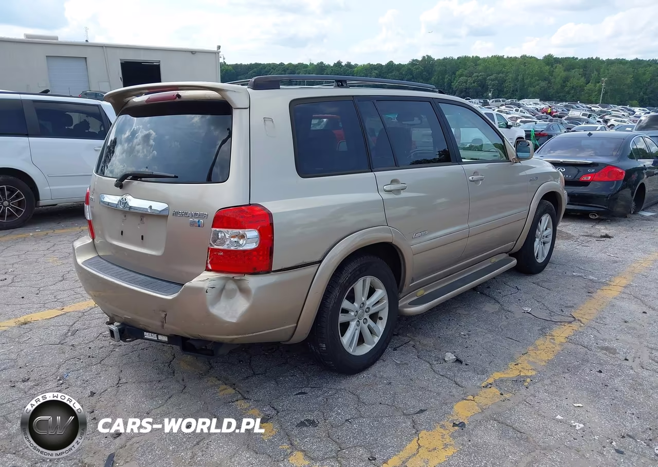 2006 Toyota Highlander Hybrid Limited V6 VIN:JTEDW21A260015994 - 4