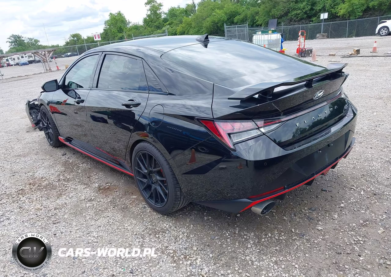 2022 Hyundai Elantra N VIN:KMHLW4AK9NU004837 - 3