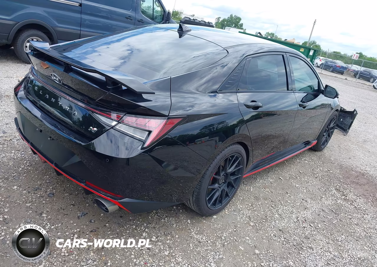 2022 Hyundai Elantra N VIN:KMHLW4AK9NU004837 - 4