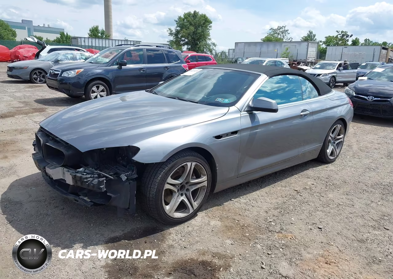 2012 BMW 650I VIN:WBALZ3C51CDL70475 - 2