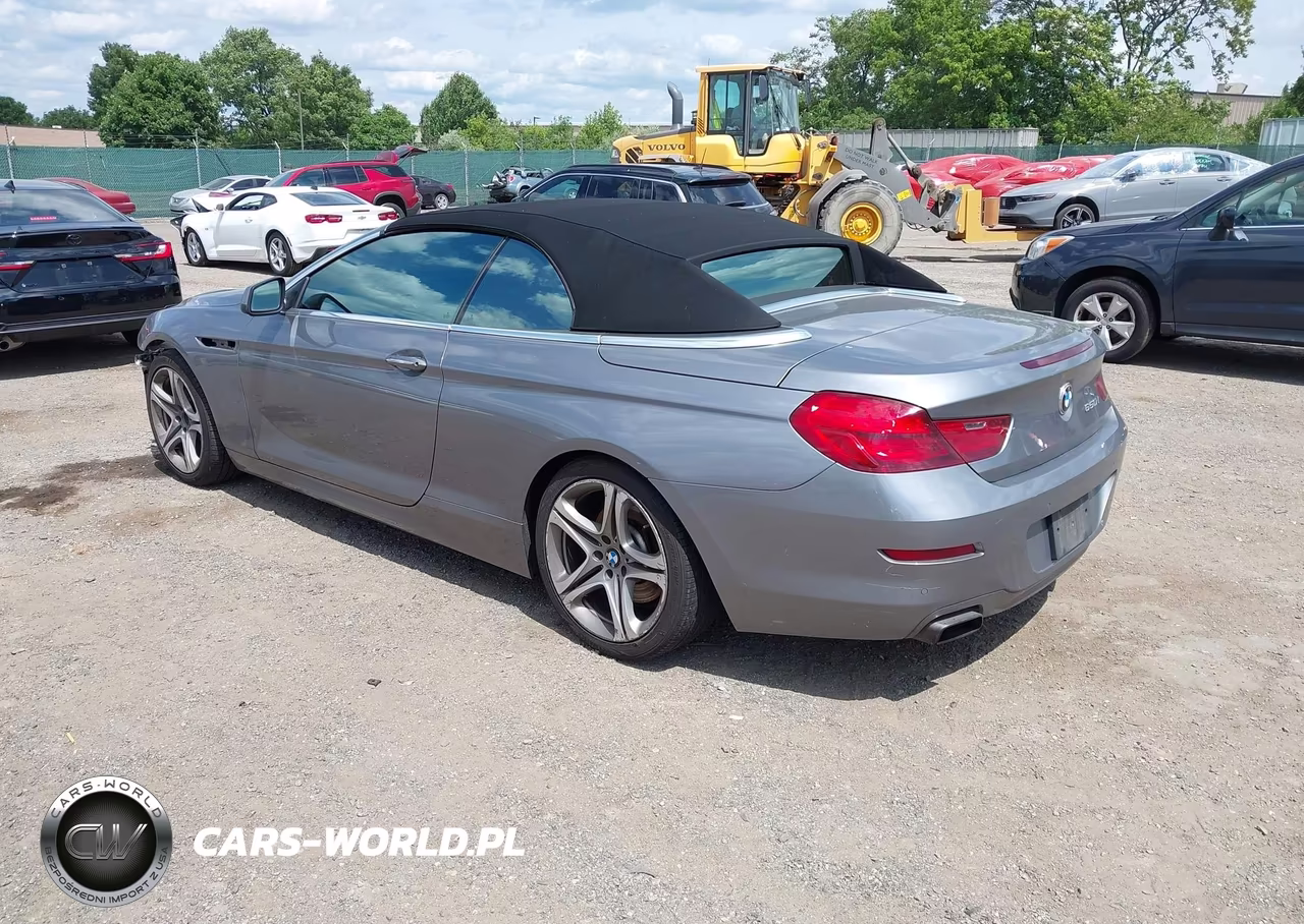 2012 BMW 650I VIN:WBALZ3C51CDL70475 - 3