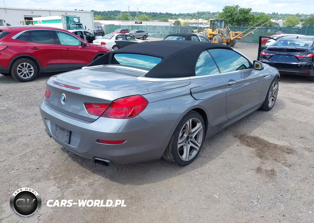 2012 BMW 650I VIN:WBALZ3C51CDL70475 - 4