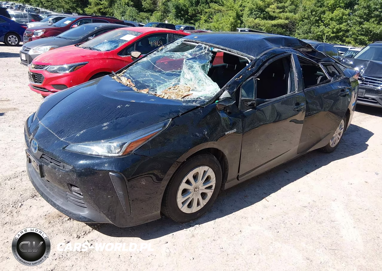 2019 Toyota Prius Le VIN:JTDKARFU6K3100240 - 2
