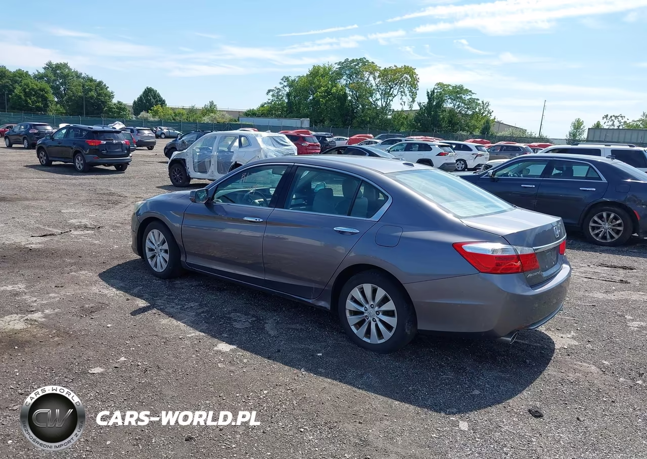 2015 Honda Accord Ex-L V-6 VIN:1HGCR3F84FA033122 - 3