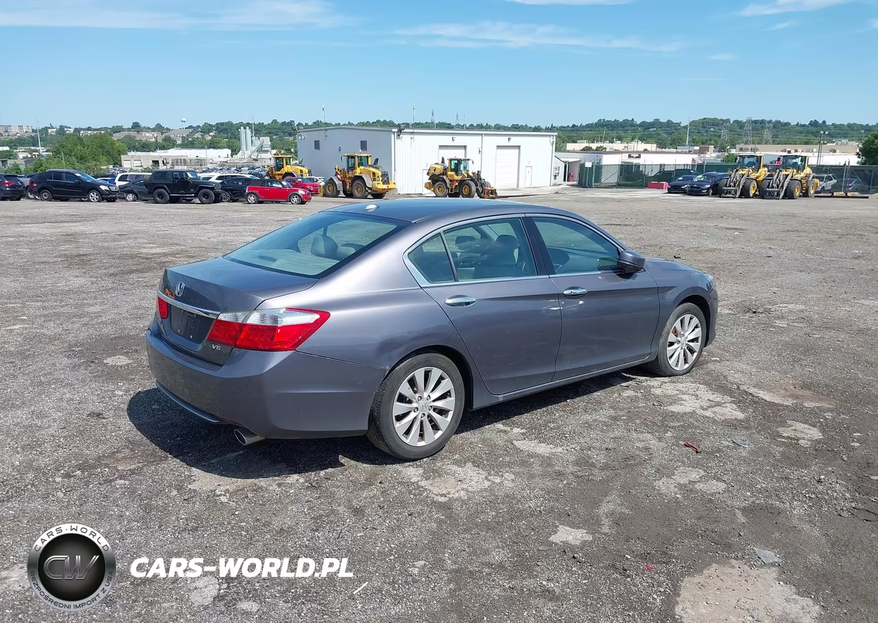 2015 Honda Accord Ex-L V-6 VIN:1HGCR3F84FA033122 - 4