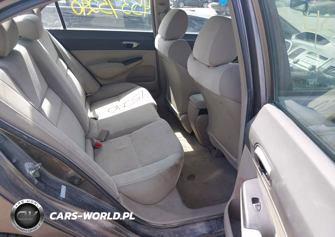2009 Honda Civic Lx VIN:19XFA16549E003729 - 8