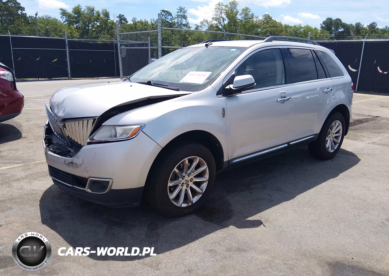 2013 Lincoln Mkx VIN:2LMDJ6JKXDBL28600 - 2