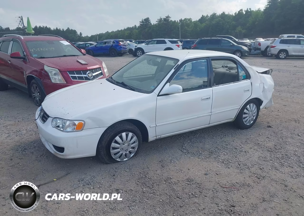 2001 Toyota Corolla Le VIN:2T1BR12E91C449214 - 2