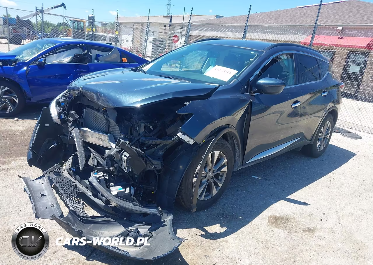 2018 Nissan Murano Sv VIN:5N1AZ2MH1JN153993 - 2