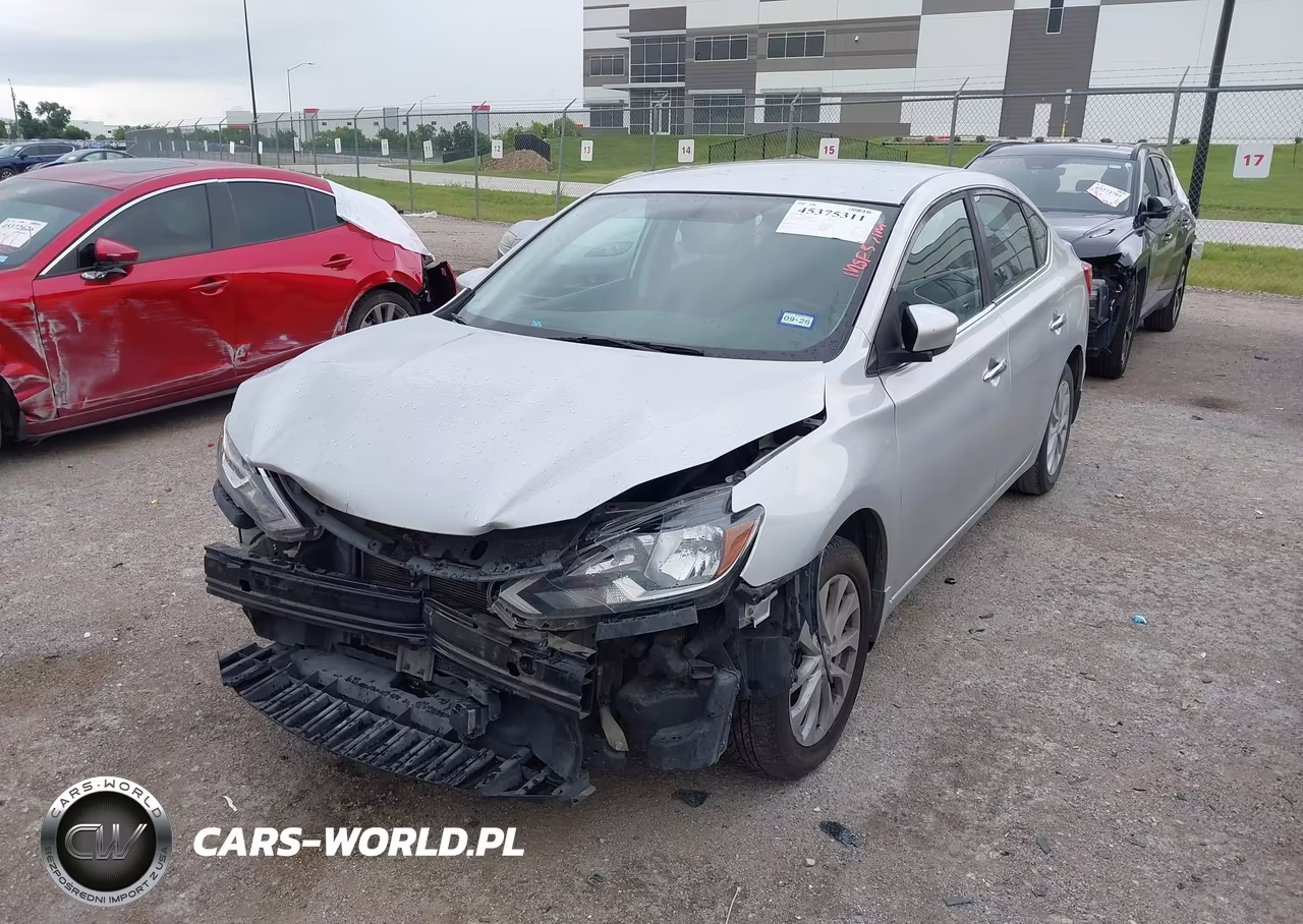 2019 Nissan Sentra Sv VIN:3N1AB7AP3KY326325 - 2
