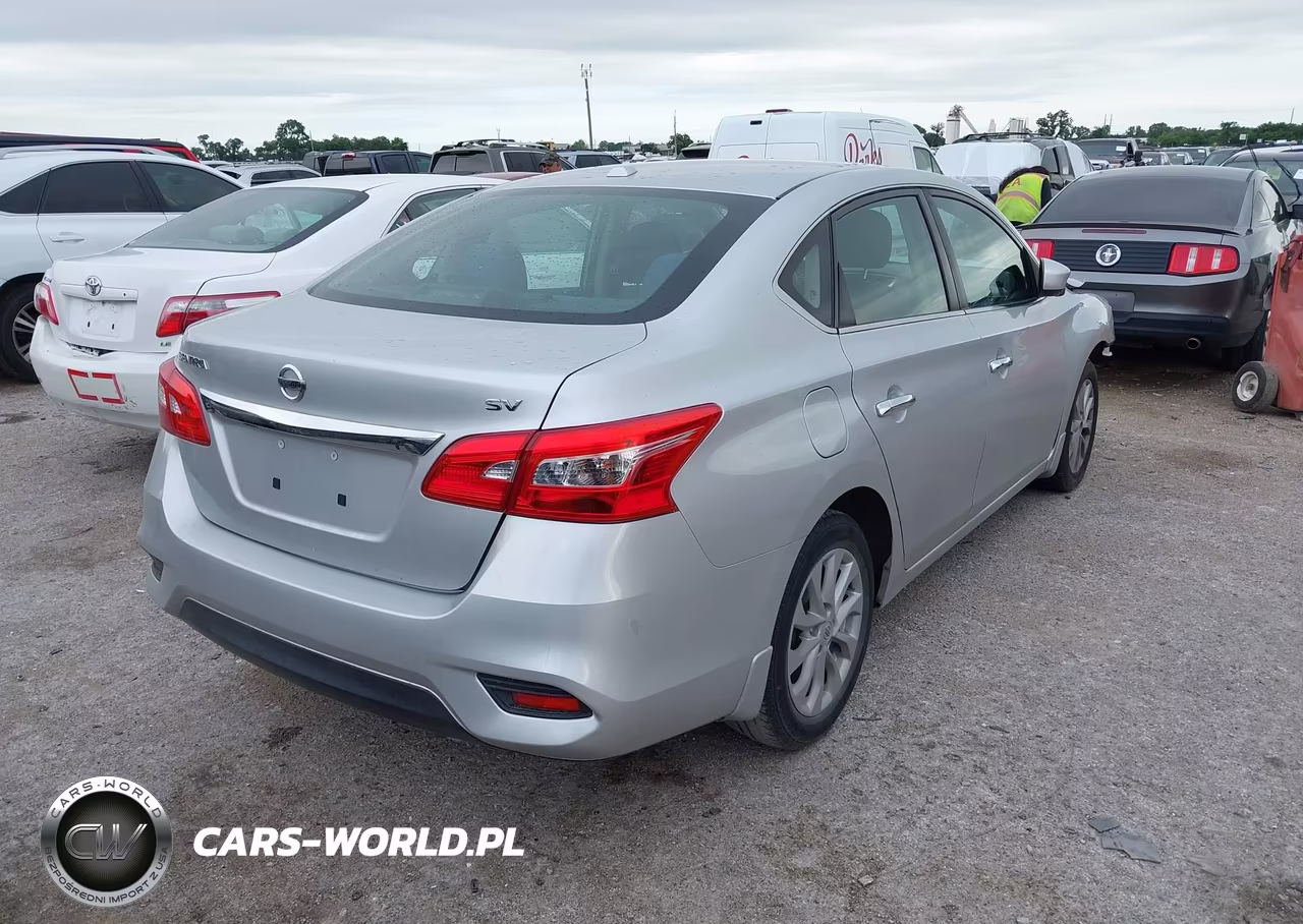 2019 Nissan Sentra Sv VIN:3N1AB7AP3KY326325 - 4