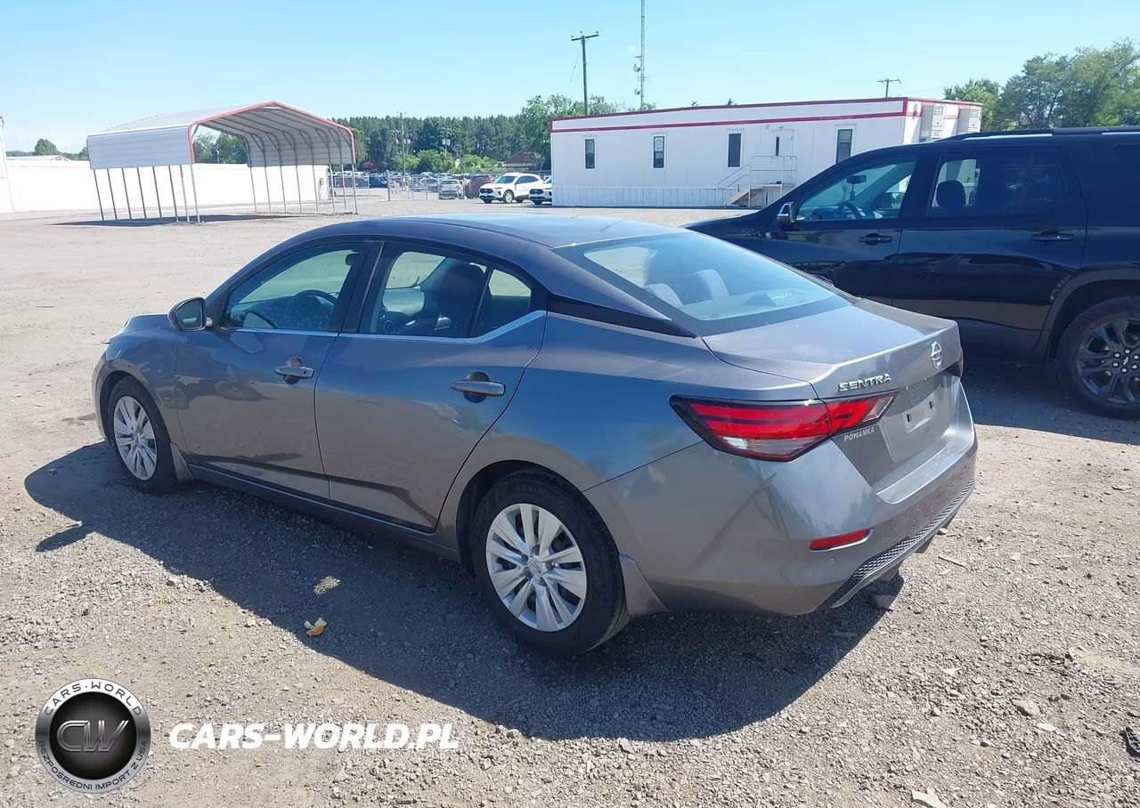 2021 Nissan Sentra S Xtronic Cvt VIN:3N1AB8BV2MY266768 - 3