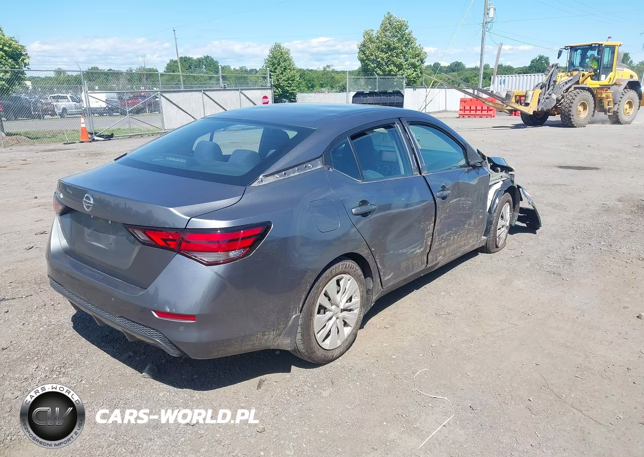 2021 Nissan Sentra S Xtronic Cvt VIN:3N1AB8BV2MY266768 - 4