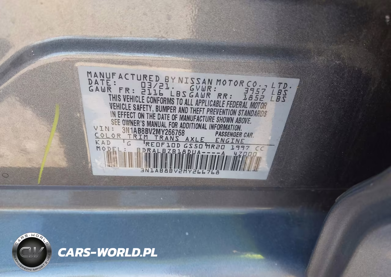2021 Nissan Sentra S Xtronic Cvt VIN:3N1AB8BV2MY266768 - 9