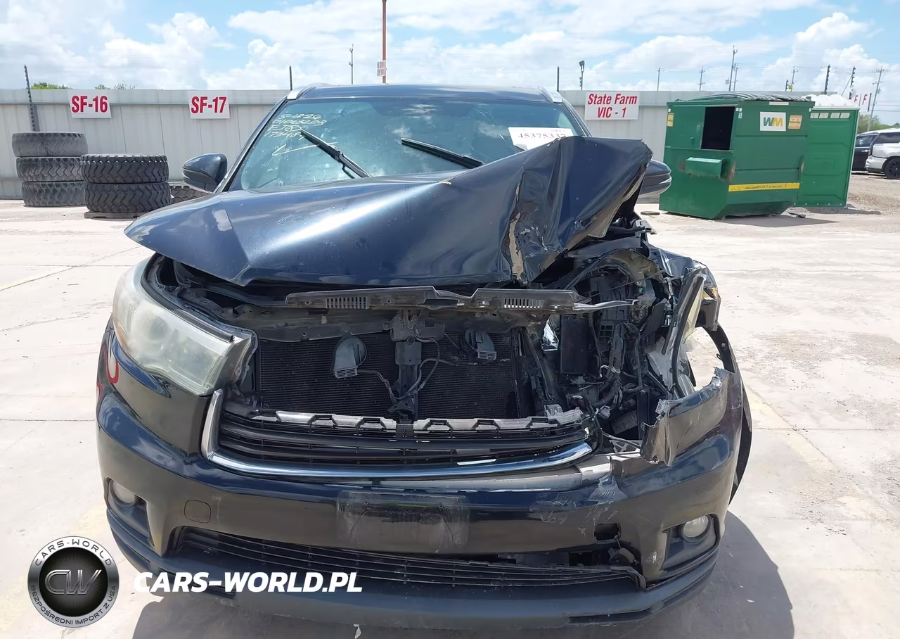 2015 Toyota Highlander Xle V6 VIN:5TDJKRFH2FS173489 - 12