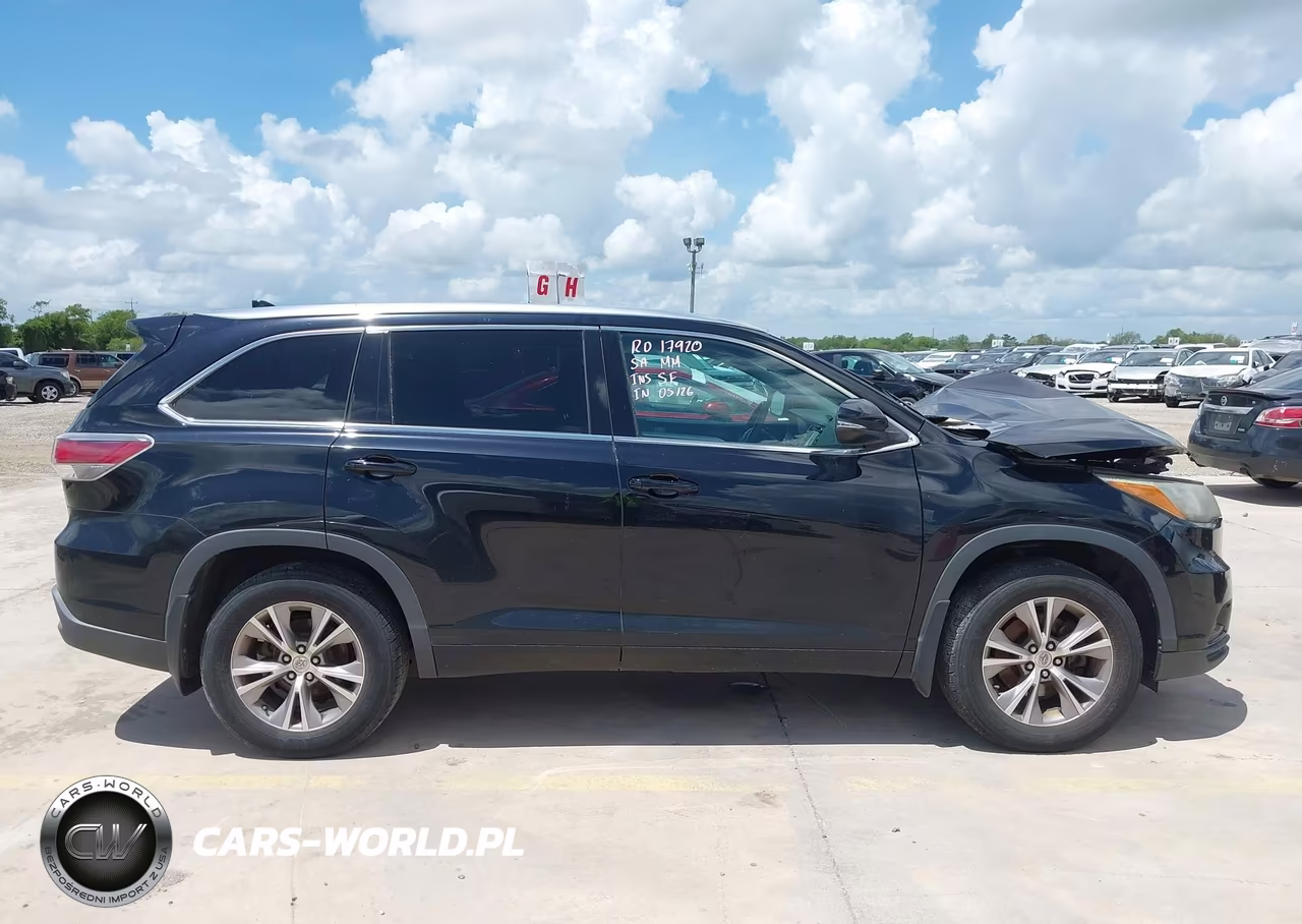2015 Toyota Highlander Xle V6 VIN:5TDJKRFH2FS173489 - 13