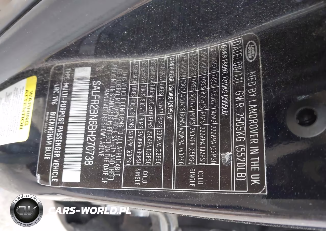 2011 Land Rover Lr2 VIN:SALFR2BN6BH270738 - 9