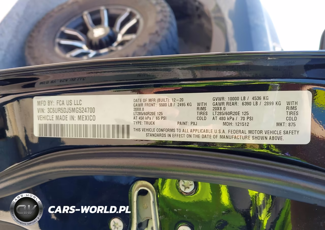 2021 Ram 2500 Big Horn VIN:3C6UR5DJ5MG524700 - 9