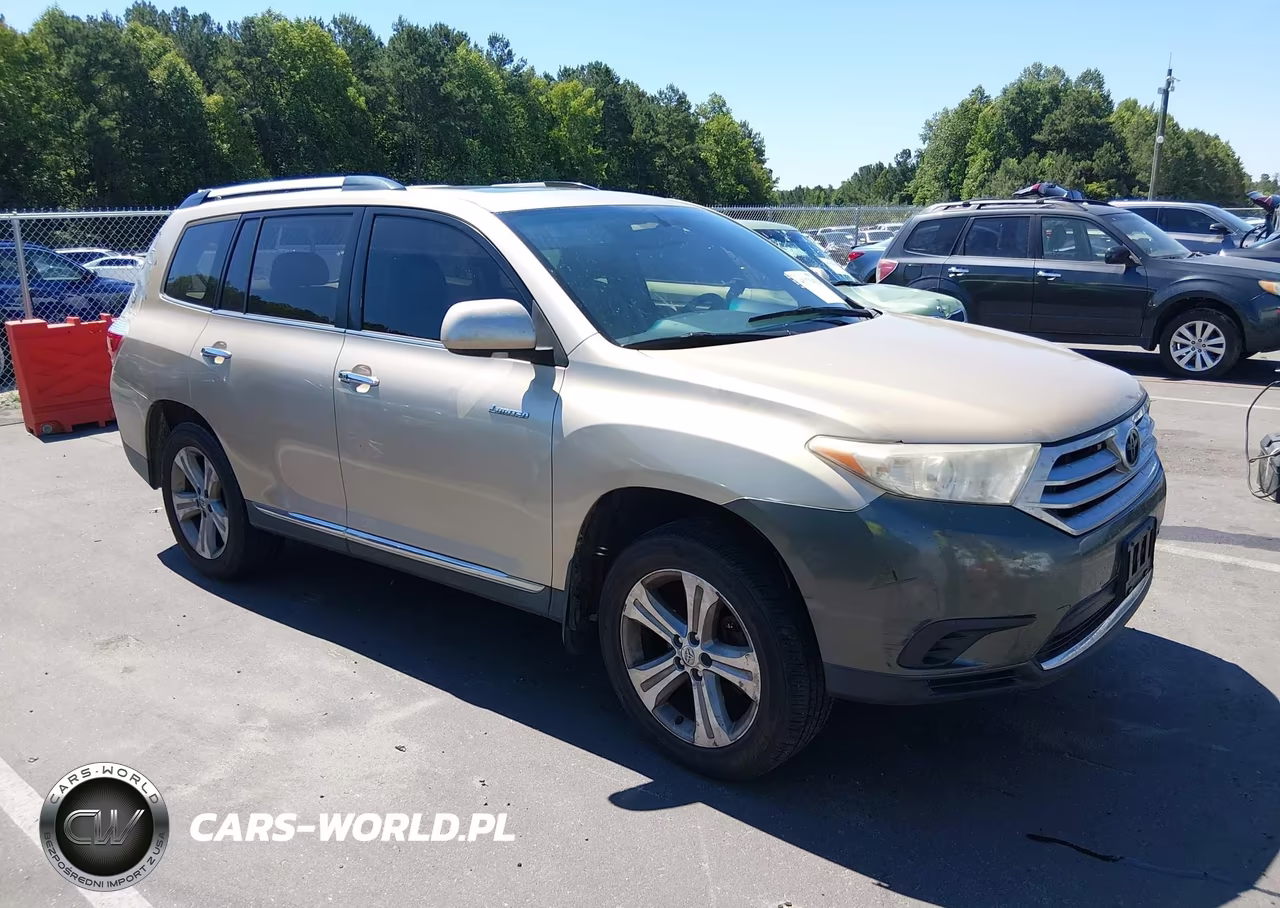 2012 Toyota Highlander Limited V6 – zdjęcie 1 z 16