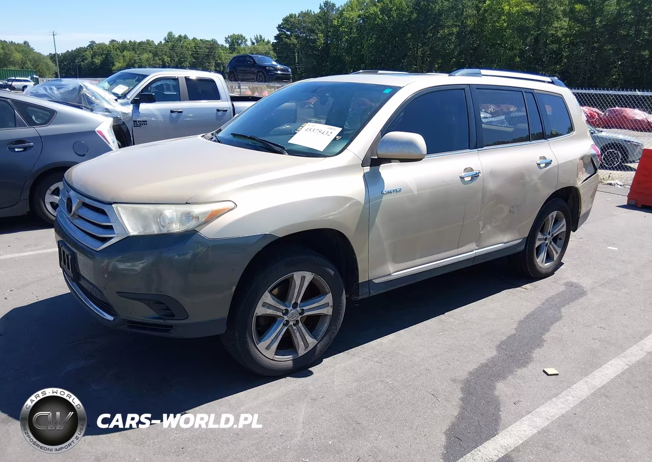2012 Toyota Highlander Limited V6 VIN:5TDYK3EH4CS068476 - 2