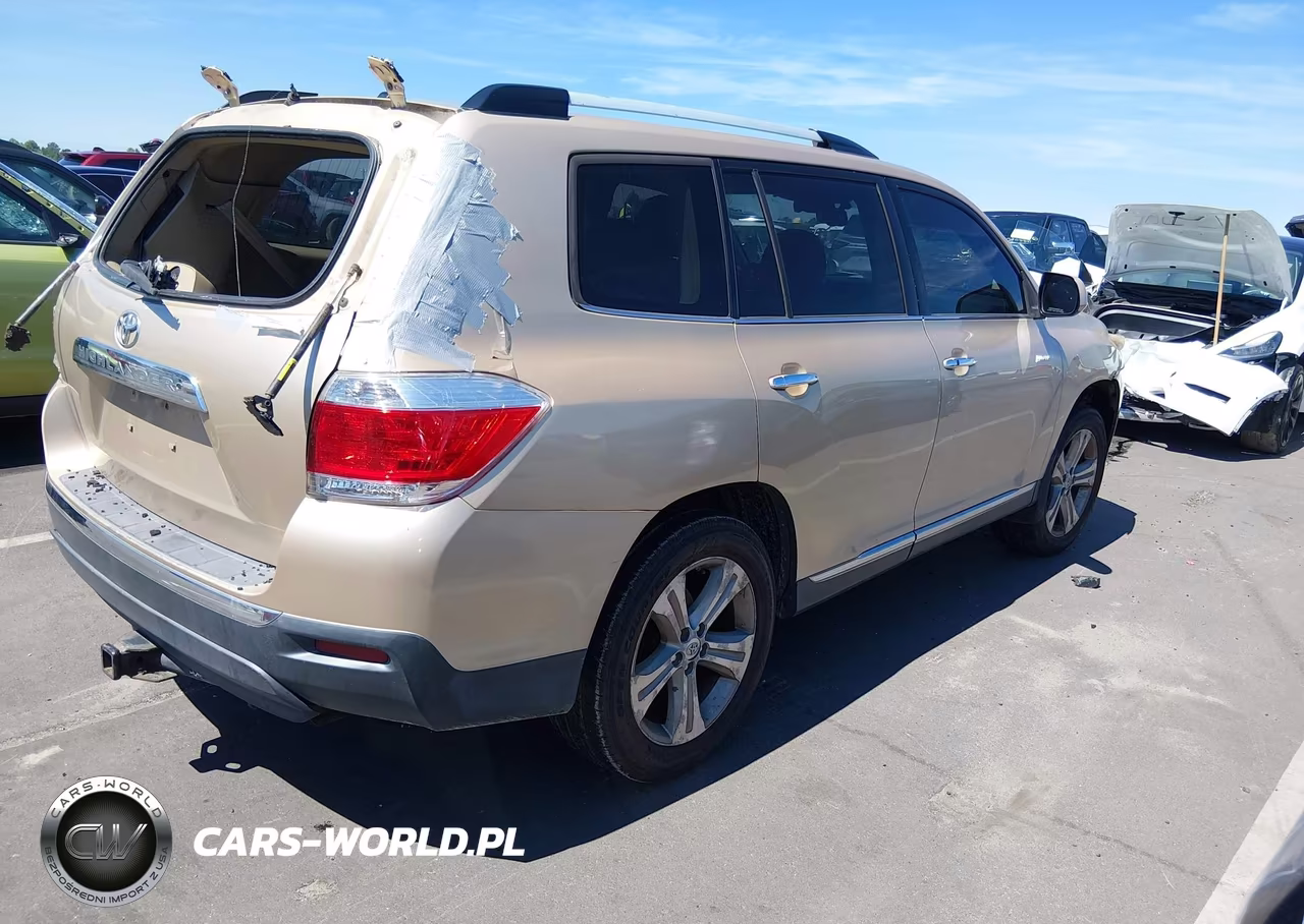 2012 Toyota Highlander Limited V6 VIN:5TDYK3EH4CS068476 - 4