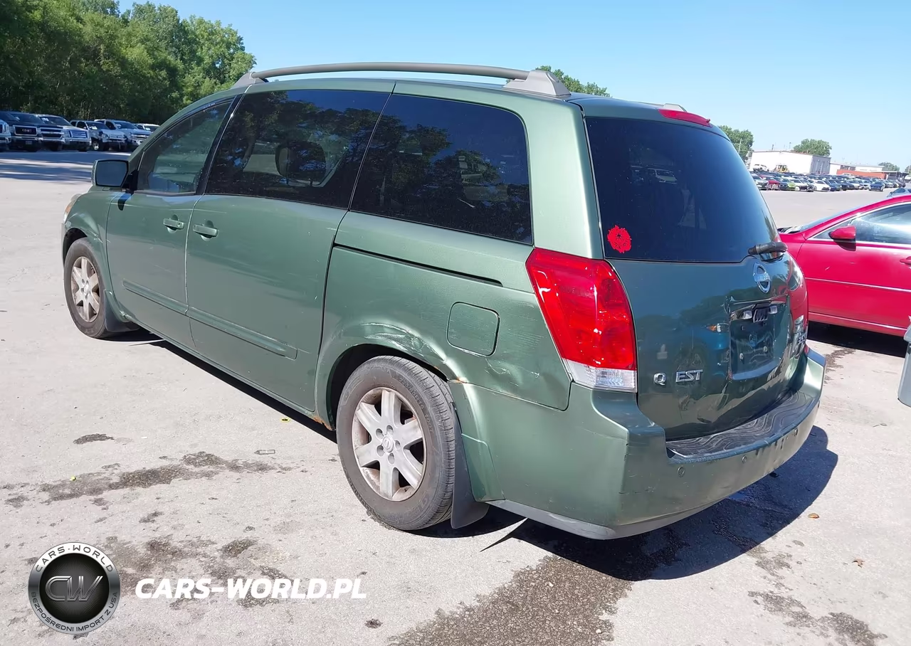 2004 Nissan Quest 3.5 Sl VIN:5N1BV28U24N358816 - 3