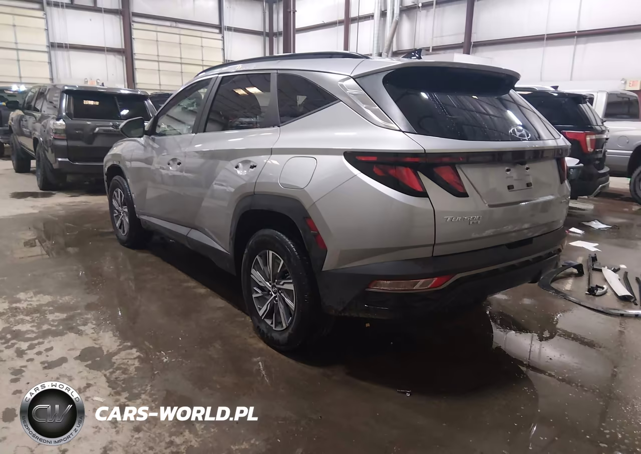 2024 Hyundai Tucson Hybrid Blue VIN:KM8JBCD11RU240419 - 3