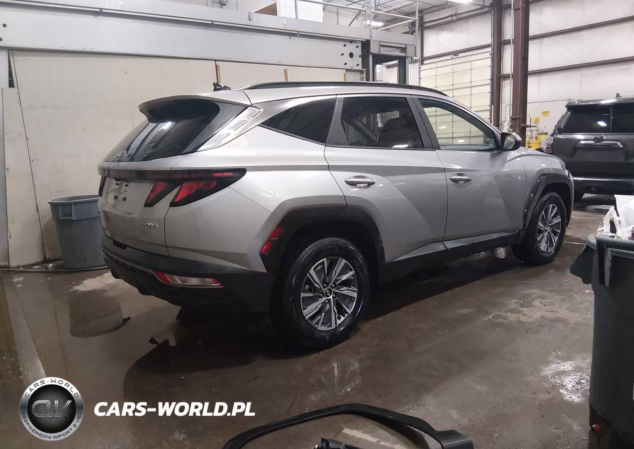 2024 Hyundai Tucson Hybrid Blue VIN:KM8JBCD11RU240419 - 4