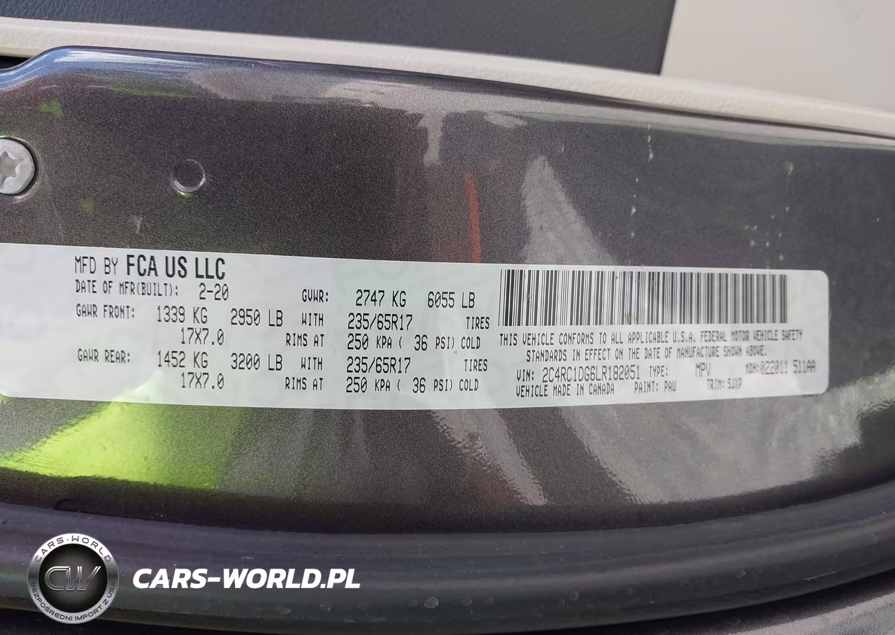 2020 Chrysler Voyager Lxi VIN:2C4RC1DG6LR182051 - 9