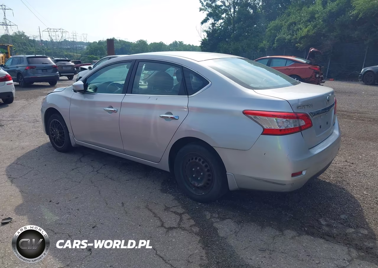 2014 Nissan Sentra S VIN:3N1AB7AP1EL687618 - 3