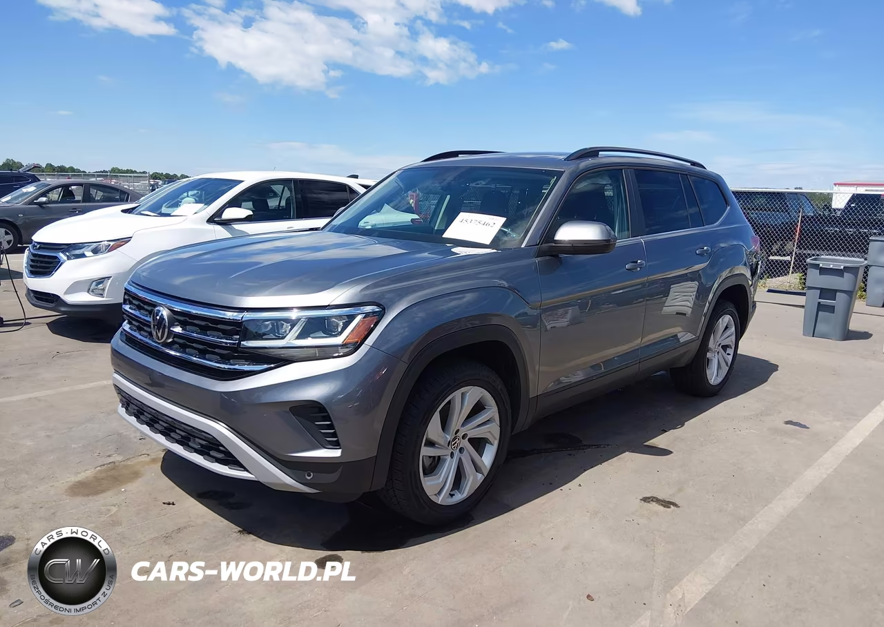 2021 Volkswagen Atlas 3.6L V6 Se W-Technology VIN:1V2JR2CA8MC603629 - 2